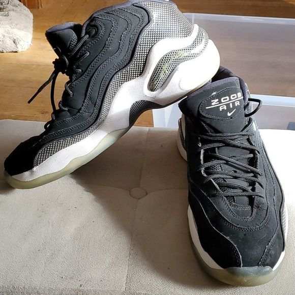 Nike Air Zoom Flight 96 Black White (2016) NEW Nike Air Zoom Flight 96 Blk White 2016 Size 14 317980  main image 4